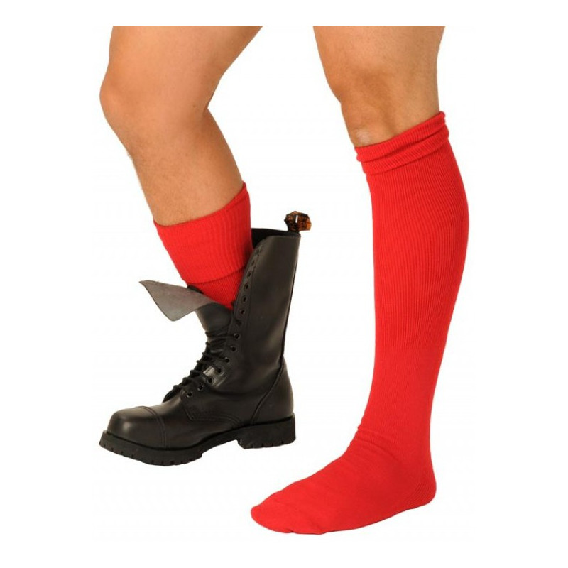 Fist Chaussettes Boot Rouges